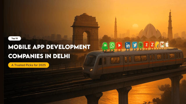 Top 10 Mobile App Development Companies in Delhi – A Trusted Picks for 2026