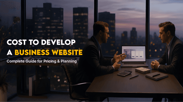 Cost to Develop a Business Website: Complete Guide for Pricing and Planning