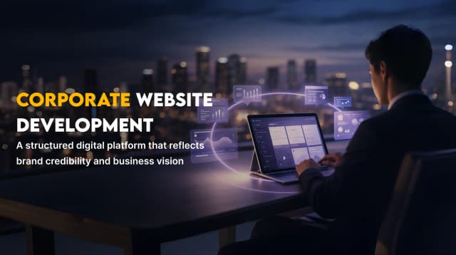 Corporate website development