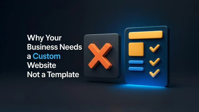 Why Your Business Needs a Custom Website – Not a Template