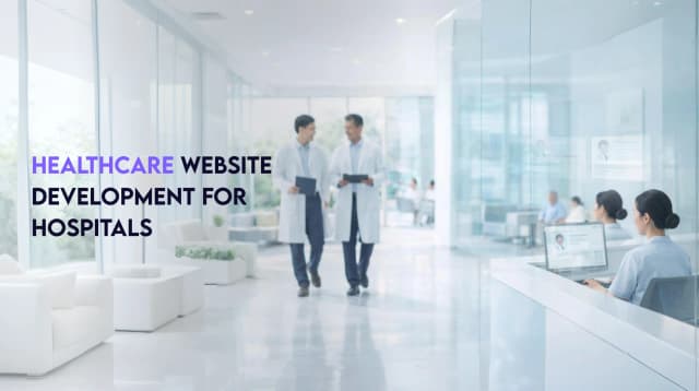 Healthcare Website Development for Hospitals