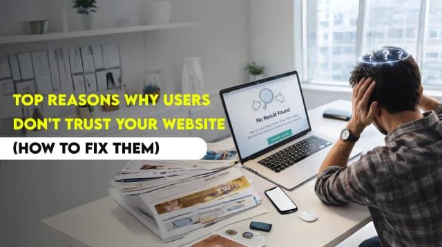Top Reasons Why Users Don’t Trust Your Website (and How to Fix Them)
