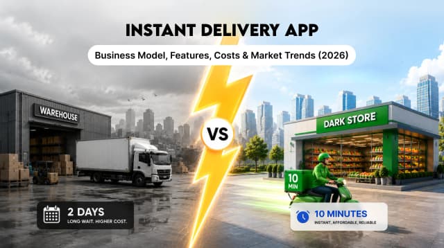 Instant Delivery App: Business Model, Features, Costs & Market Trends (2026)