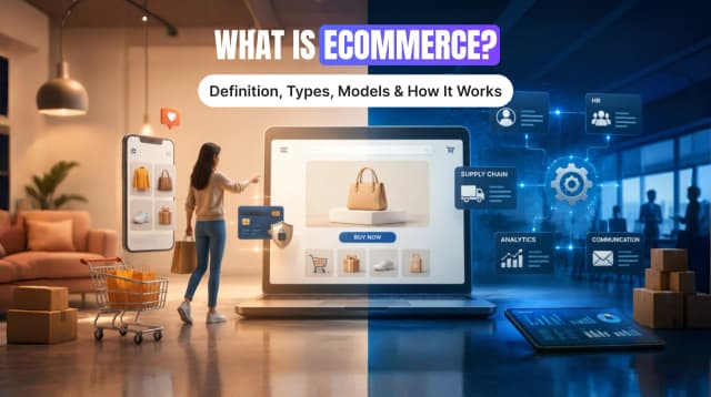 What Is Ecommerce? Definition, Types, Models & How It Works