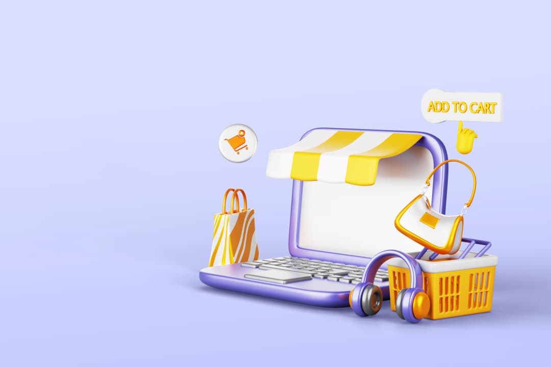 E-commerce workspace