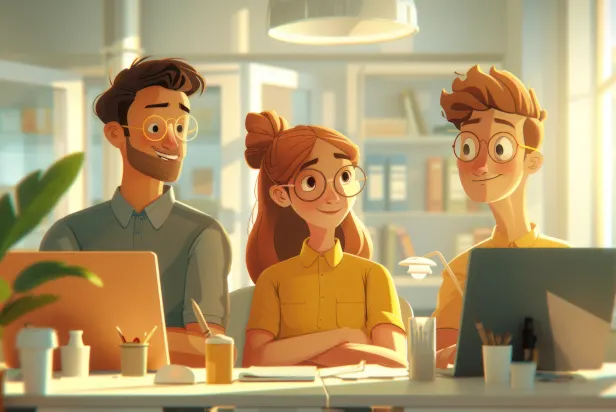 Team working together