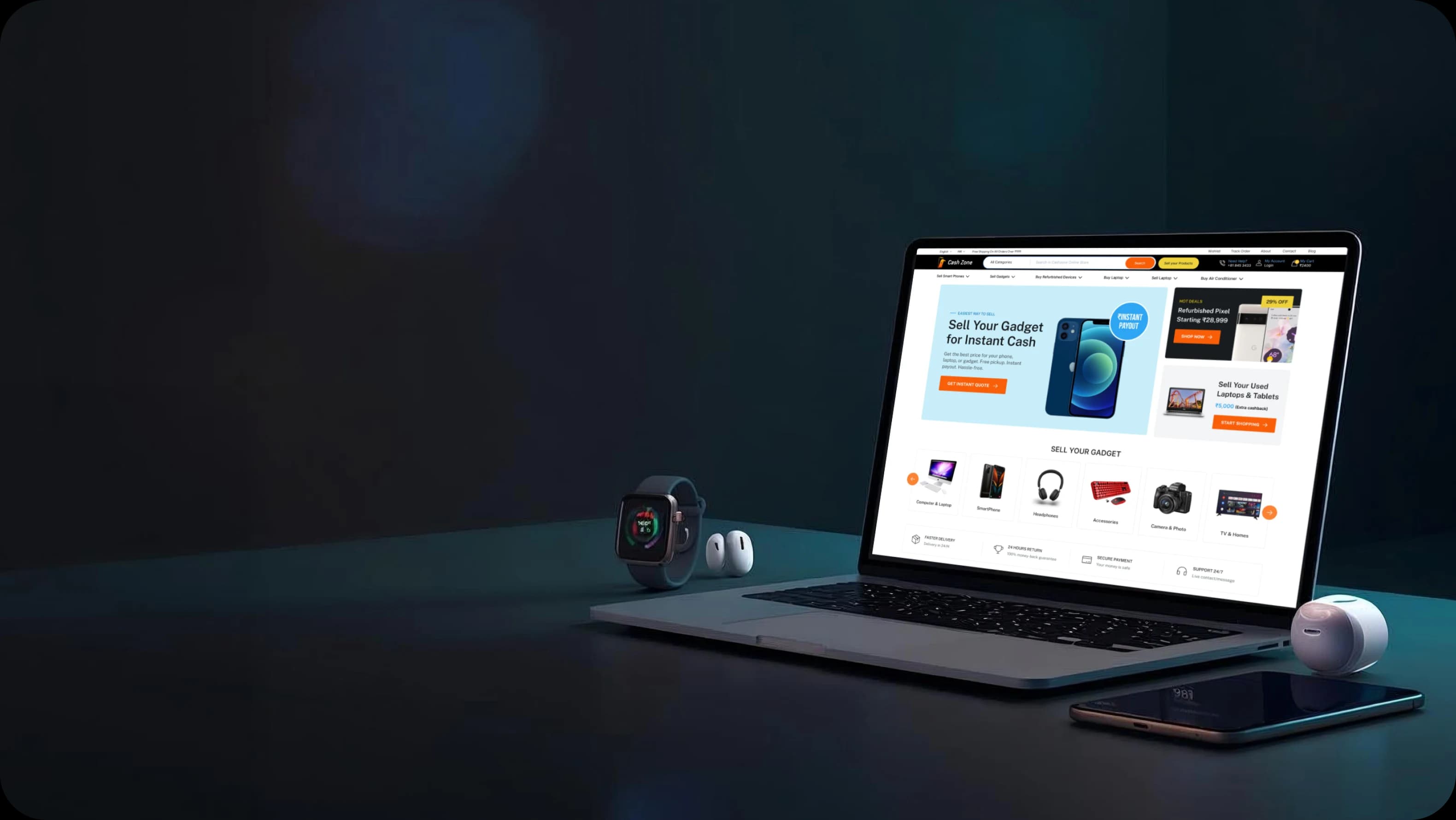 Cashzone - Where Your Old Gadgets Find New Value